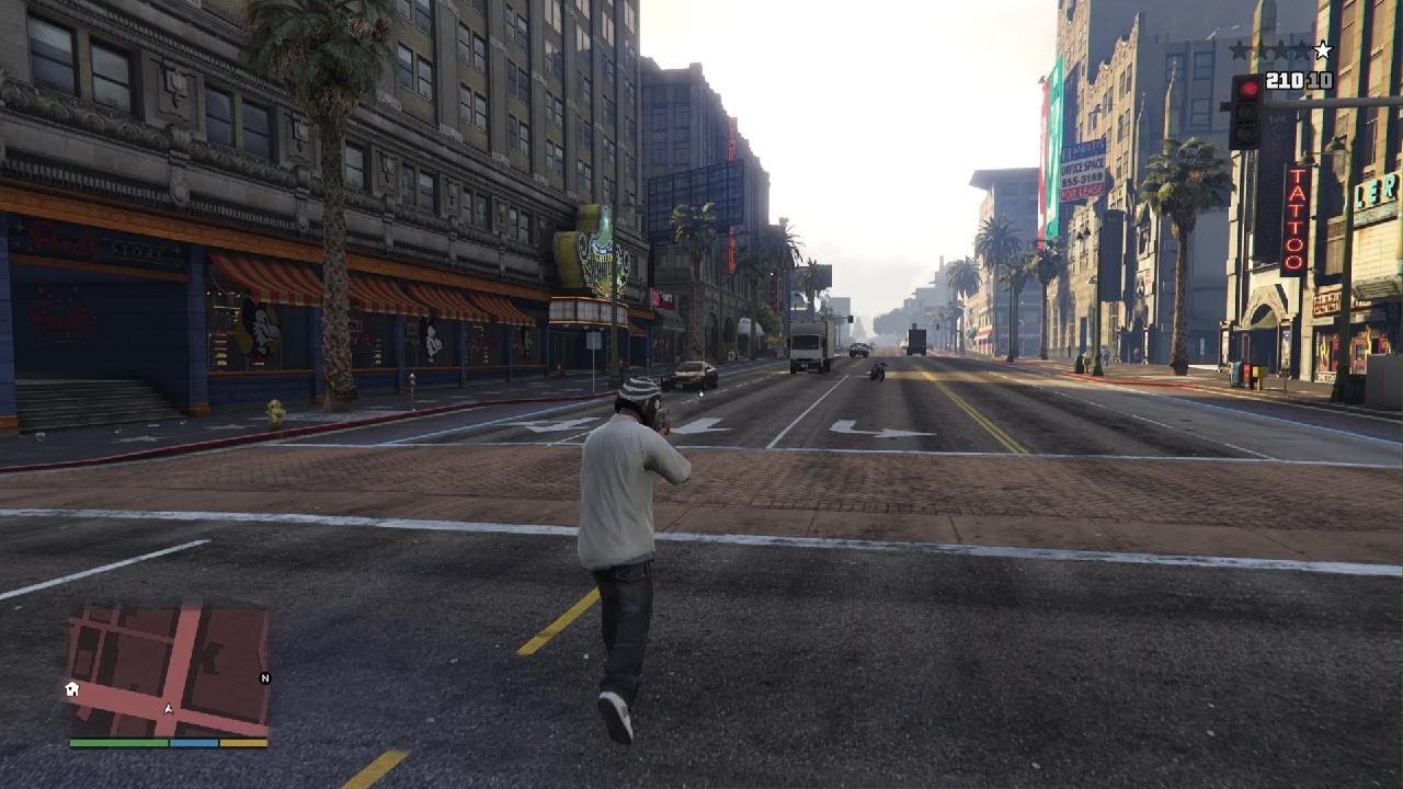 GTA 5 shootout and escape
