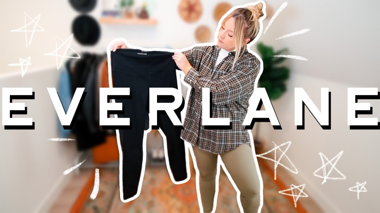 trying EVERLANE for the first time!