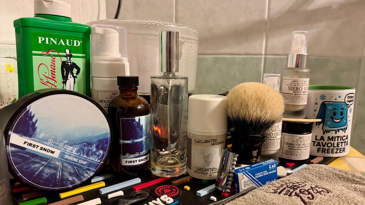 First Snow by Barrister and Mann-Mühle R41-ciuffo tasso two band by Boti Brushes