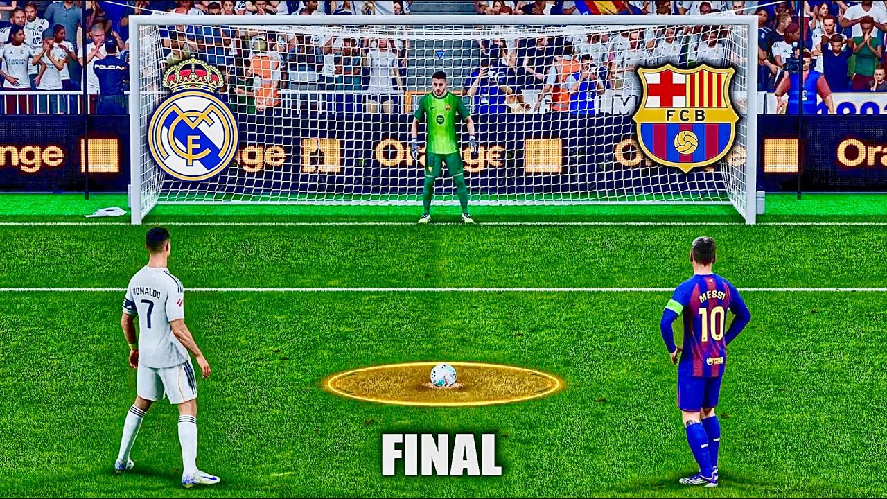 RONALDO, MESSI, YAMAL, MBAPPE, HAALAND l REAL MADRID vs BARCELONA l FC 26 PENALTY SHOOTOUT - PS5