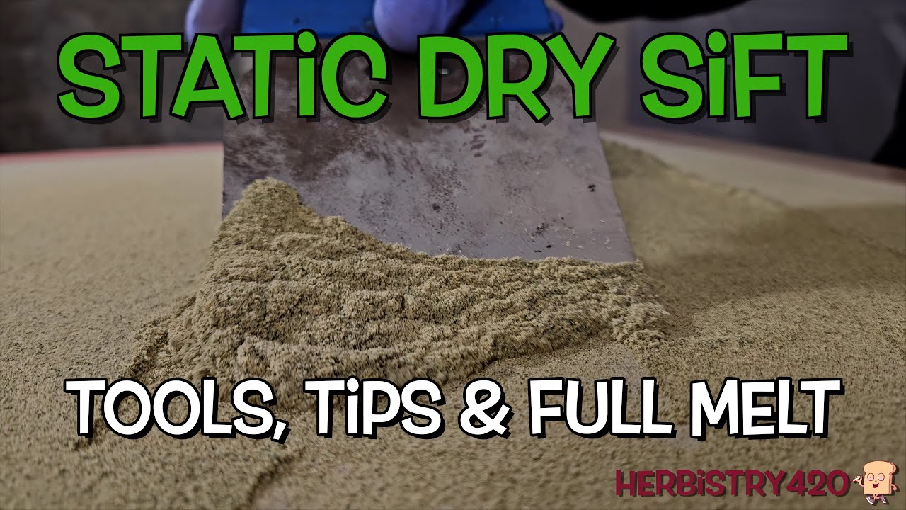 Static Dry Sift Hash: Tools, Tips & FULL MELT with TerpHunter 🔥