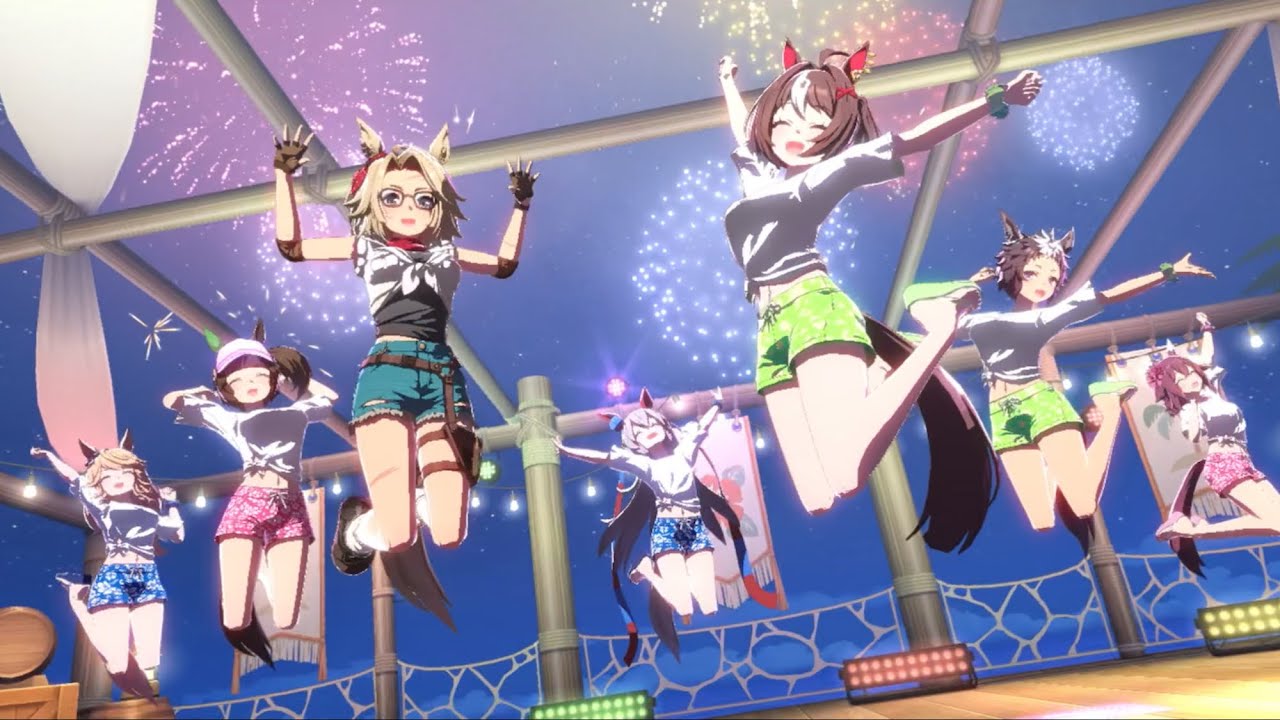 ウマ娘 プリティーダービー タッカー's スキルアップアイランド（タッカーブライン・グランアレグリア・アイネスフウジン・メジロライアン・タマモクロス・サクラチヨノオー・ゴールドシチー）