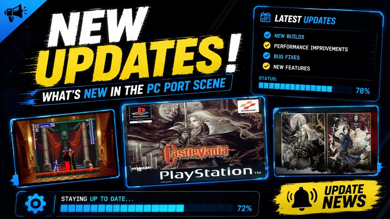 Symphony of the Night Recomp is Here! Castlevania PC Port Out Now!