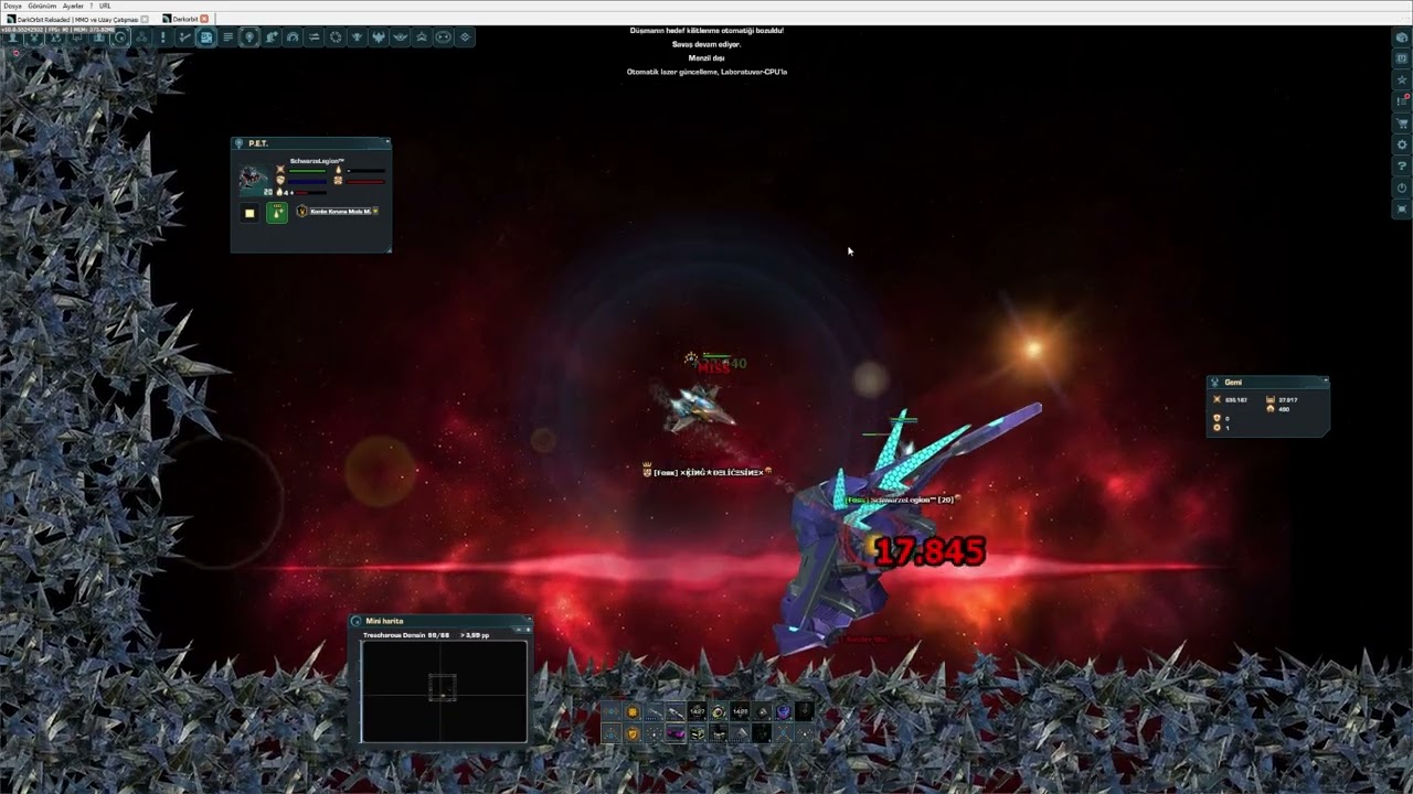 DarkOrbit - Treacherous Domain New Event (Tehlikeli Bölge)