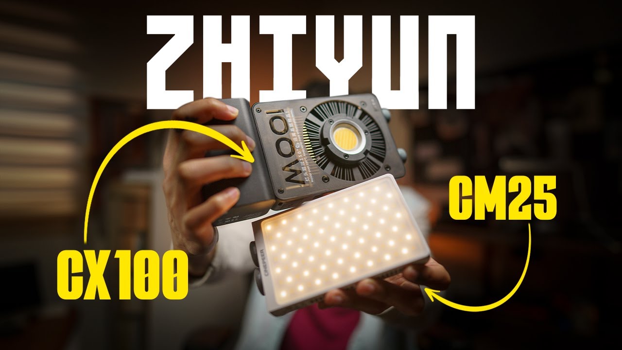 Best Budget Lighting for Content Creators! ZHIYUN CINEPEER CX100 & CM25