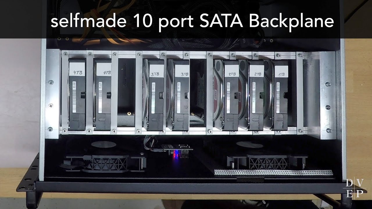 Custom made backplane Mod Part 1/3