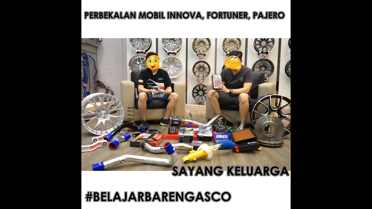 Обучение модификации семейных автомобилей! #belajarbarengasco Special Innova, Fortuner, Pajero