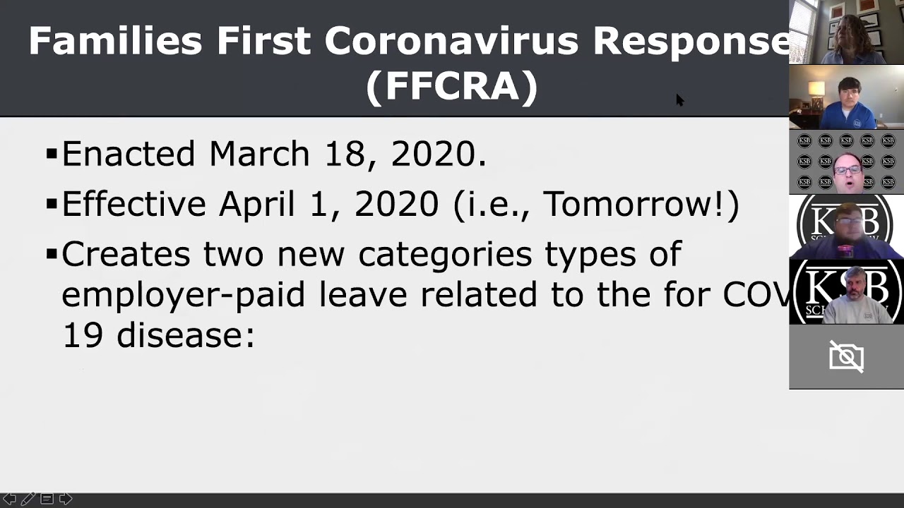FFCRA Q&A Webinar