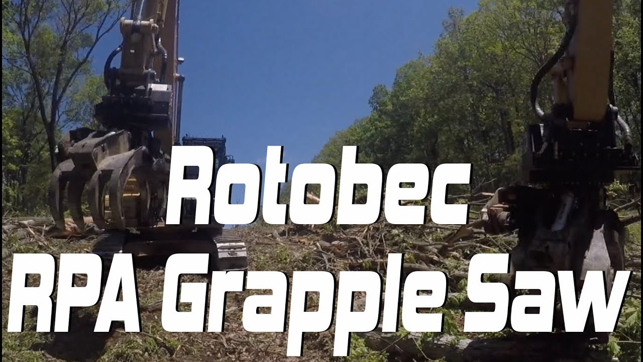 Rotobec RPA Grapple Saw #grapplesaw