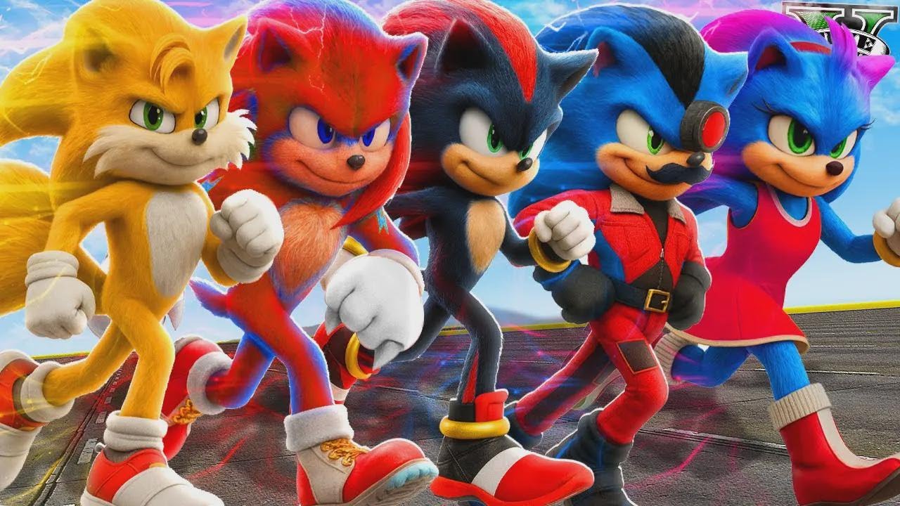 Welche Sonic-Fusion ist in GTA 5 am schnellsten? (Sonic Movie Mod)
