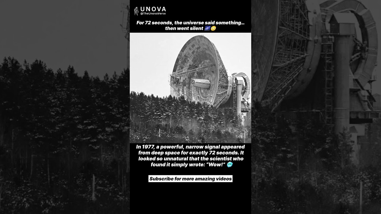 This Signal From Space Still Has No Explanation 😳📡