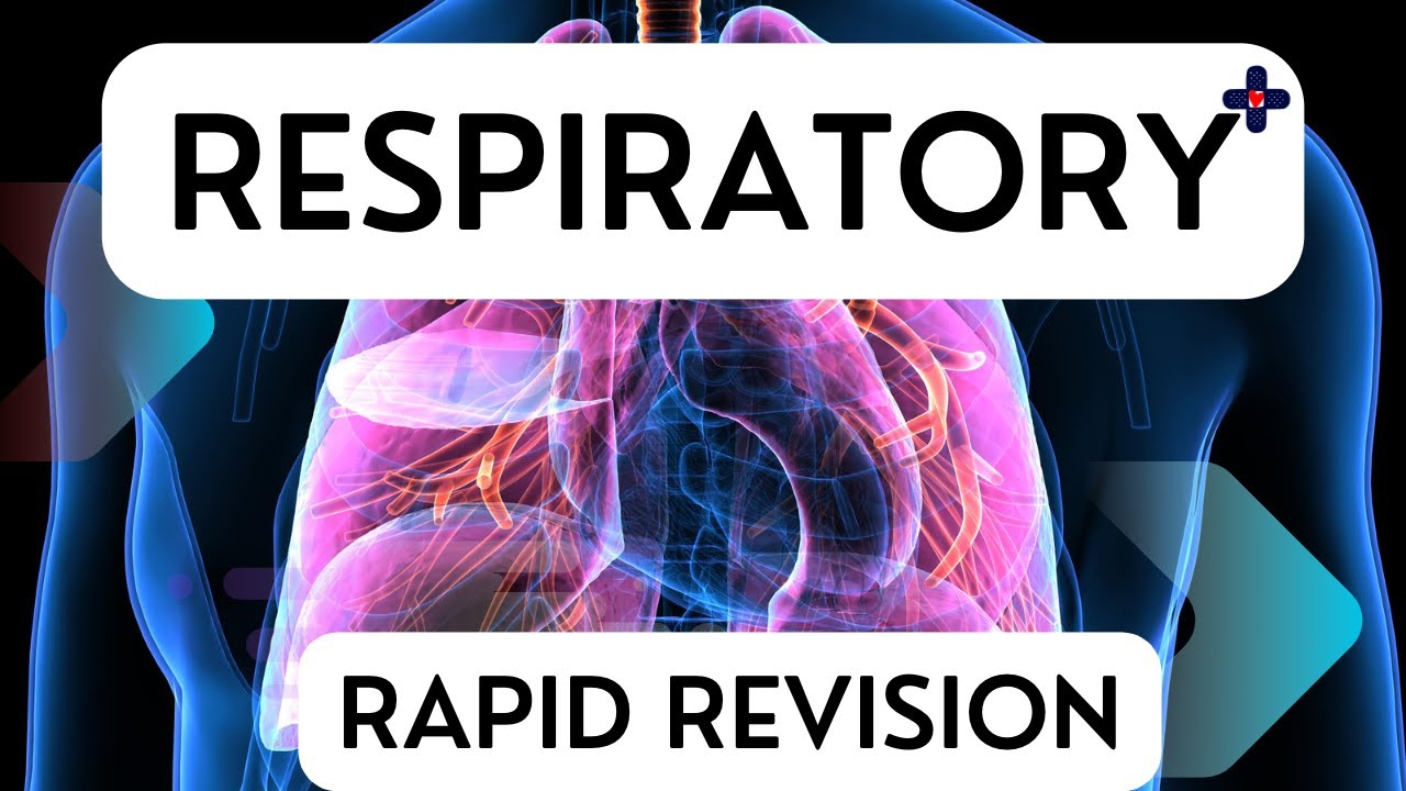 Respiratory | Rapid Revision Series Lecture|  MRCP(UK) Part 1| Crack Medicine