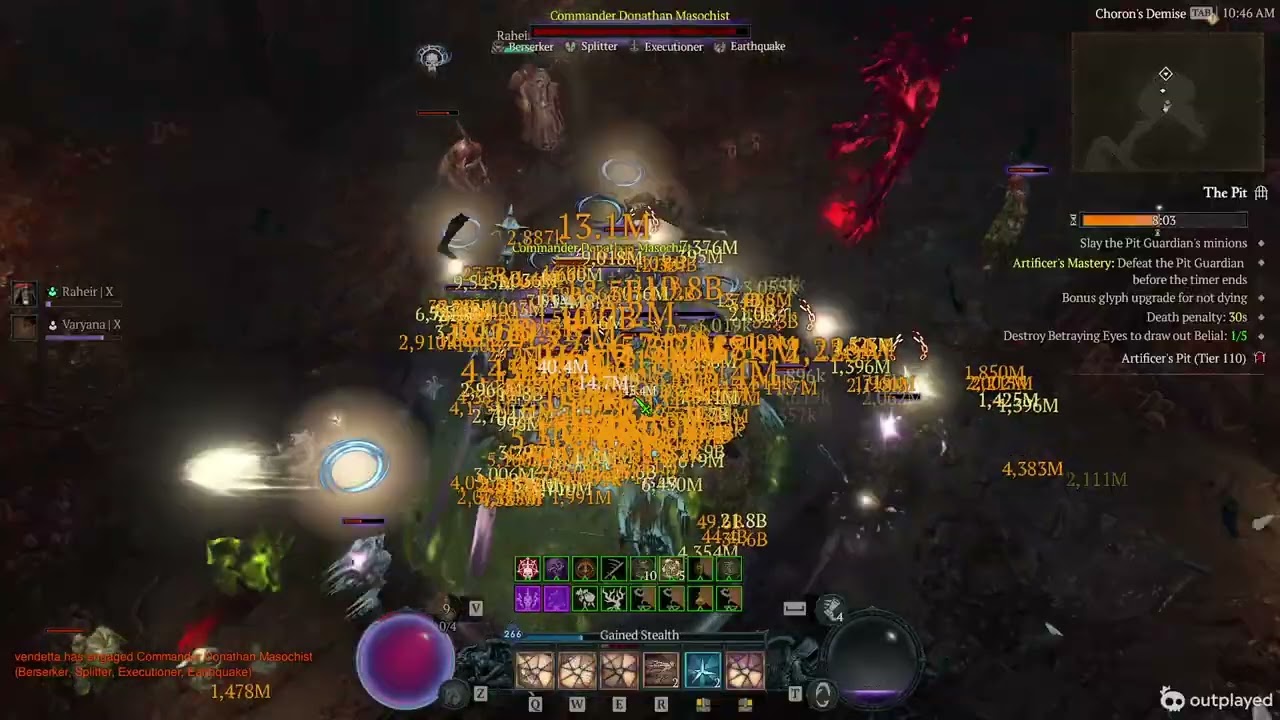 DT season 11 - pit 110
