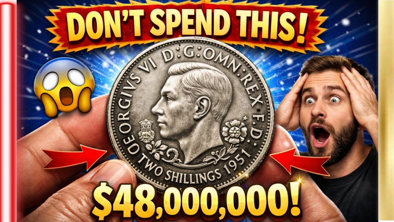 Top 4 Rare United Kingdom Two Shilling Coins That Could Change Your Life!