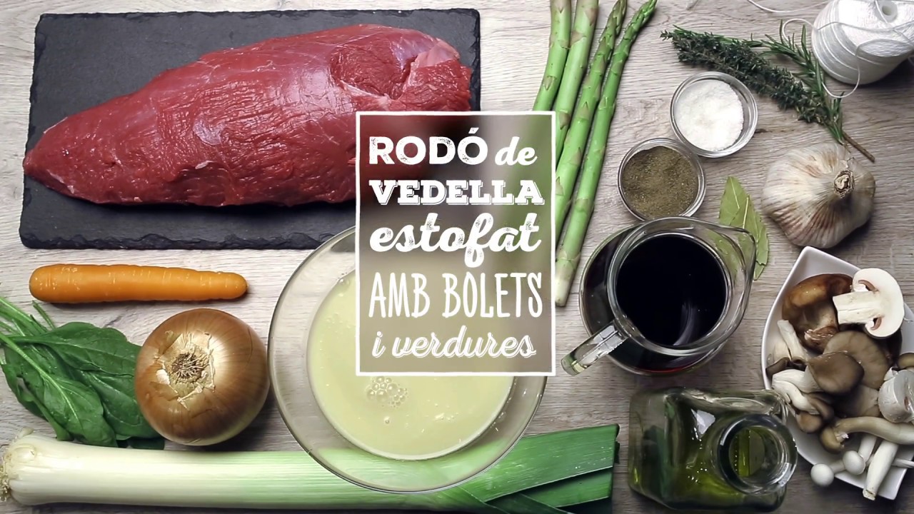 Recepta de rod&oacute; de vedella