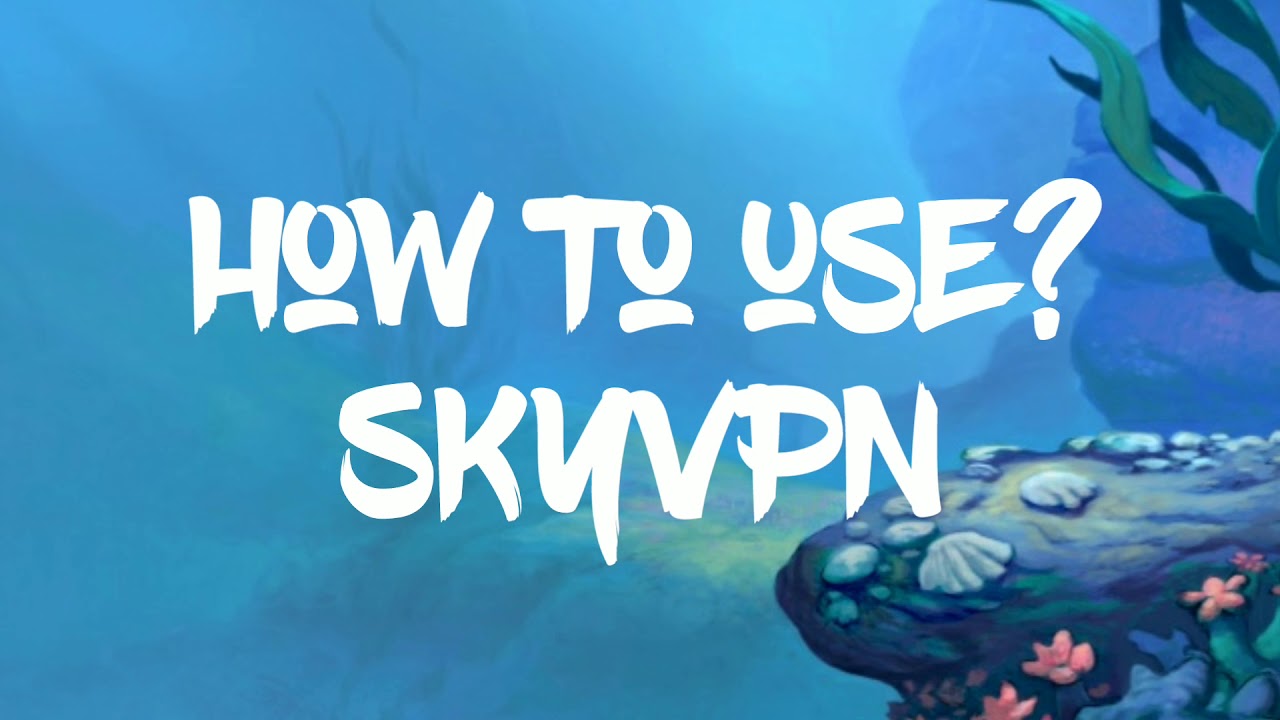 How to use SKYVPN