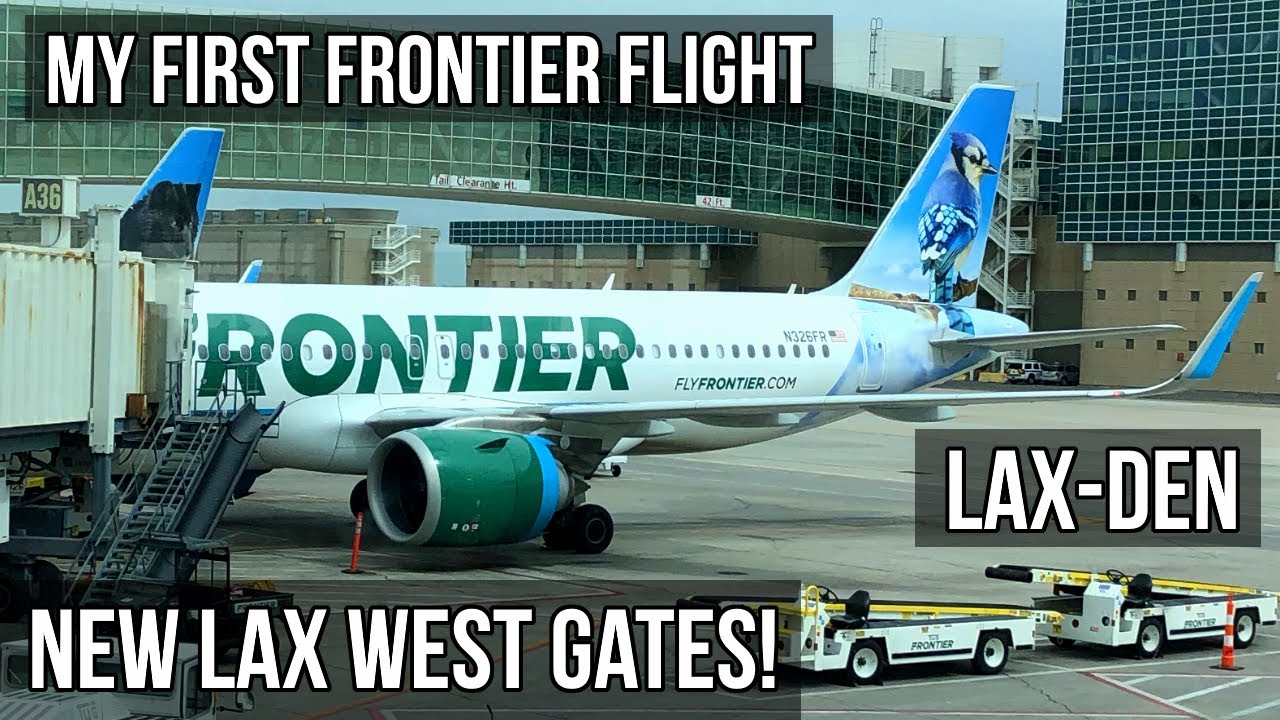 TRIP REPORT: Los Angeles to Denver F9404 | Frontier Airlines | Airbus A320neo | NEW LAX West Gates!