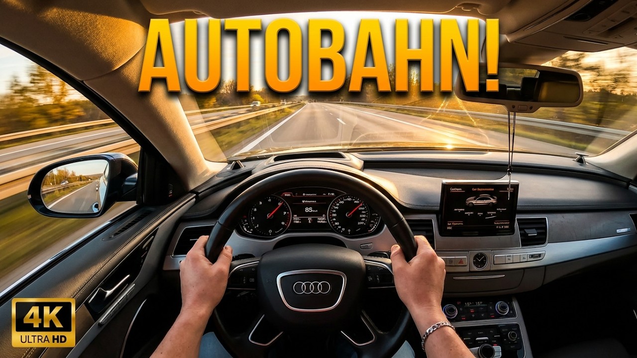 Audi A8 V8 4.2 TDI Quattro | Autobahnfahrt