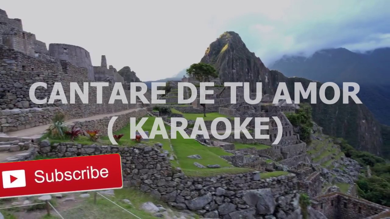 Cantare de tu amor Forgiven (KARAOKE).