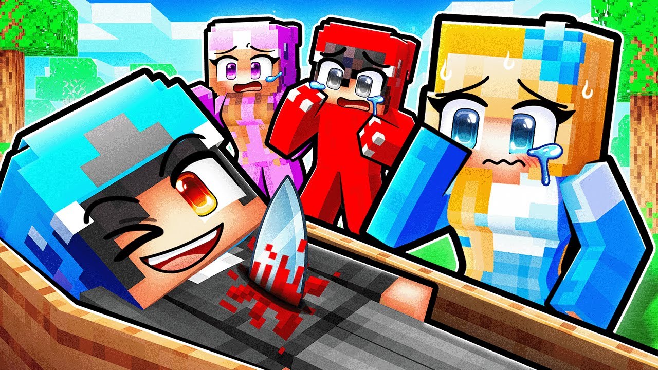 Faking BEING KILLED in Minecraft…