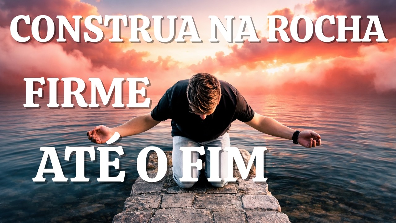 PERMANEÇA FIRME MESMO NA TEMPESTADE - CONSTRUA SUA VIDA SOBRE A ROCHA