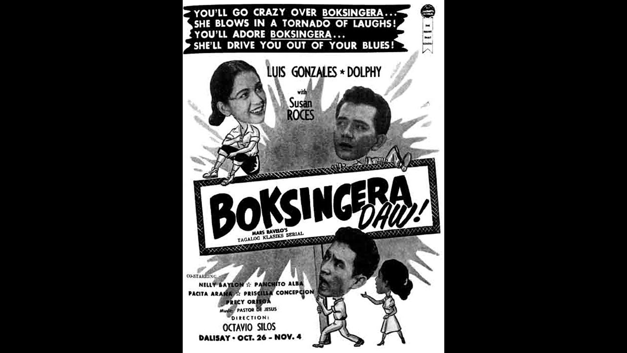 Boksingera (1956) Susan Roces