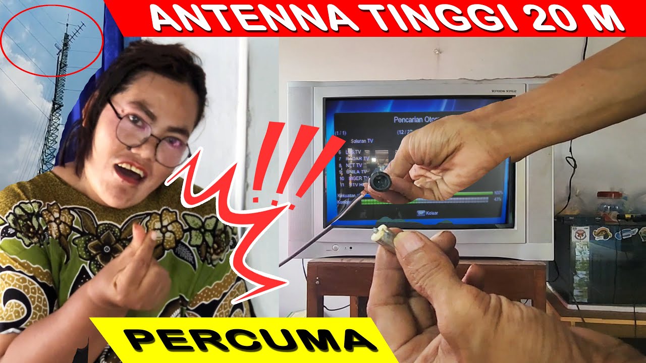 PENYEBAB PASANG SET TOP BOX INTI DI TV TABUNG TCL 29 INC DAPAT SIARAN SEDIKIT