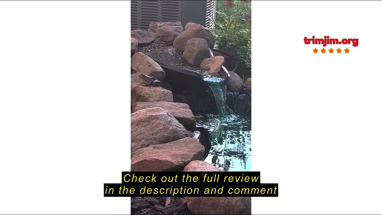 Review VIVOSUN 660GPH 40W Submersible Pump for Fish Tank, Pond, Aquarium, Hydroponic Systems with 5f