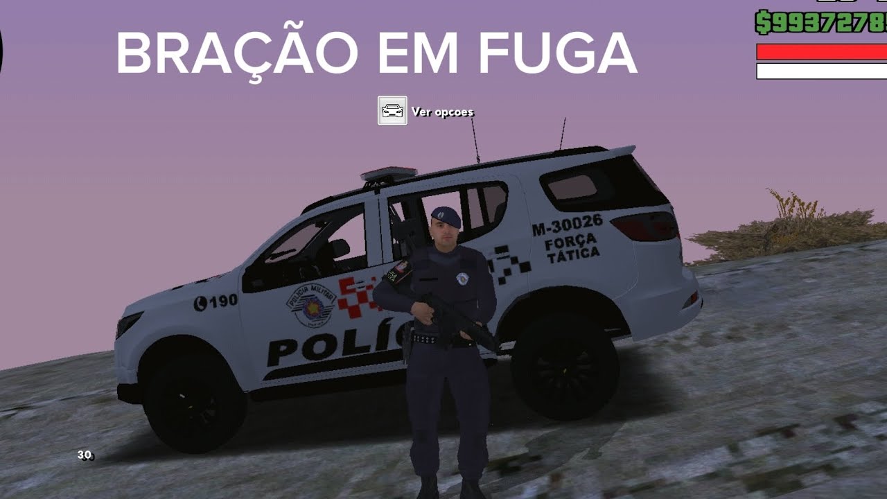 [GTA PMESP] PERSEGUIÇÃO A VAN ROUBADA - BRAÇÃO EM FUGA - VAN RECUPERADA (download)