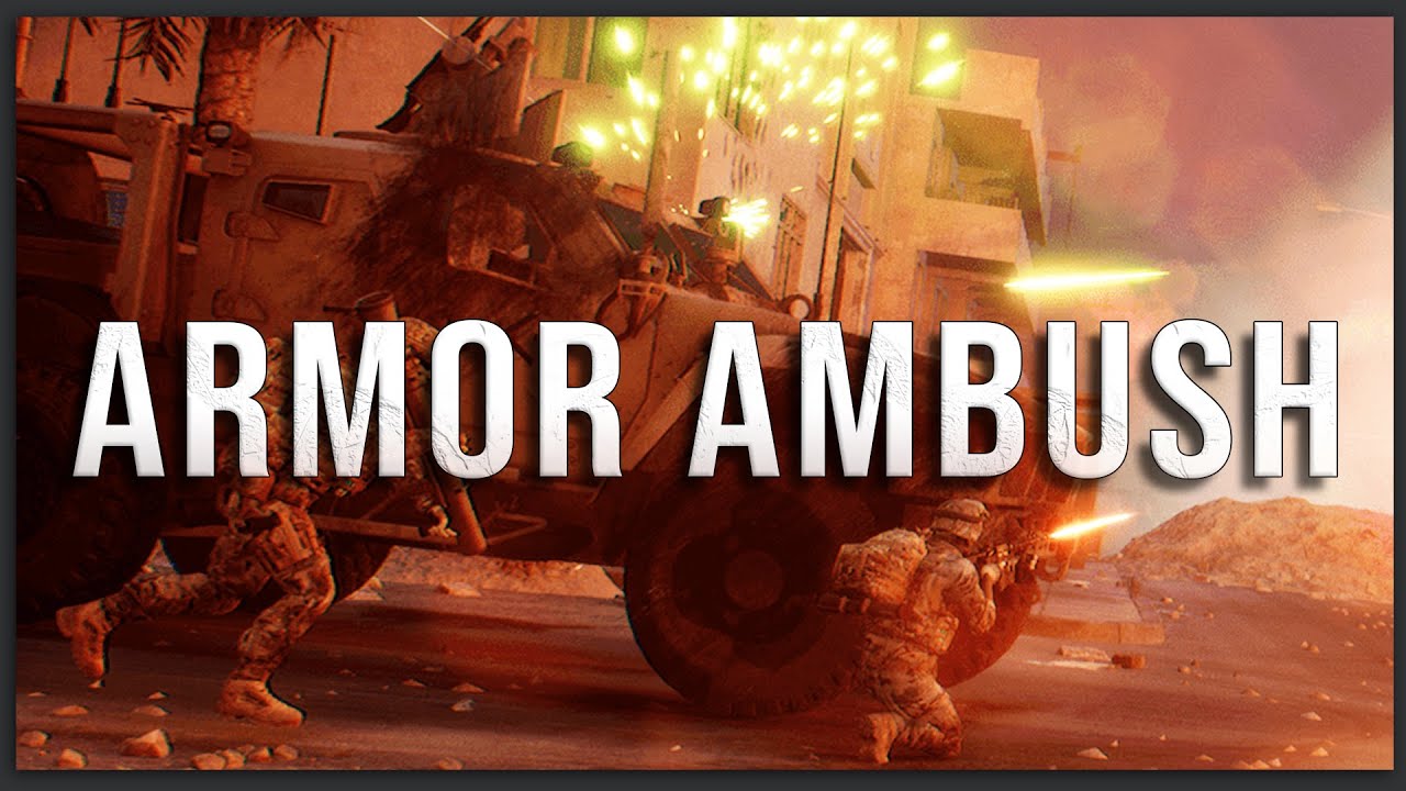 SQUAD AMBUSHING ARMOR COLUMNS IN FALLUJAH
