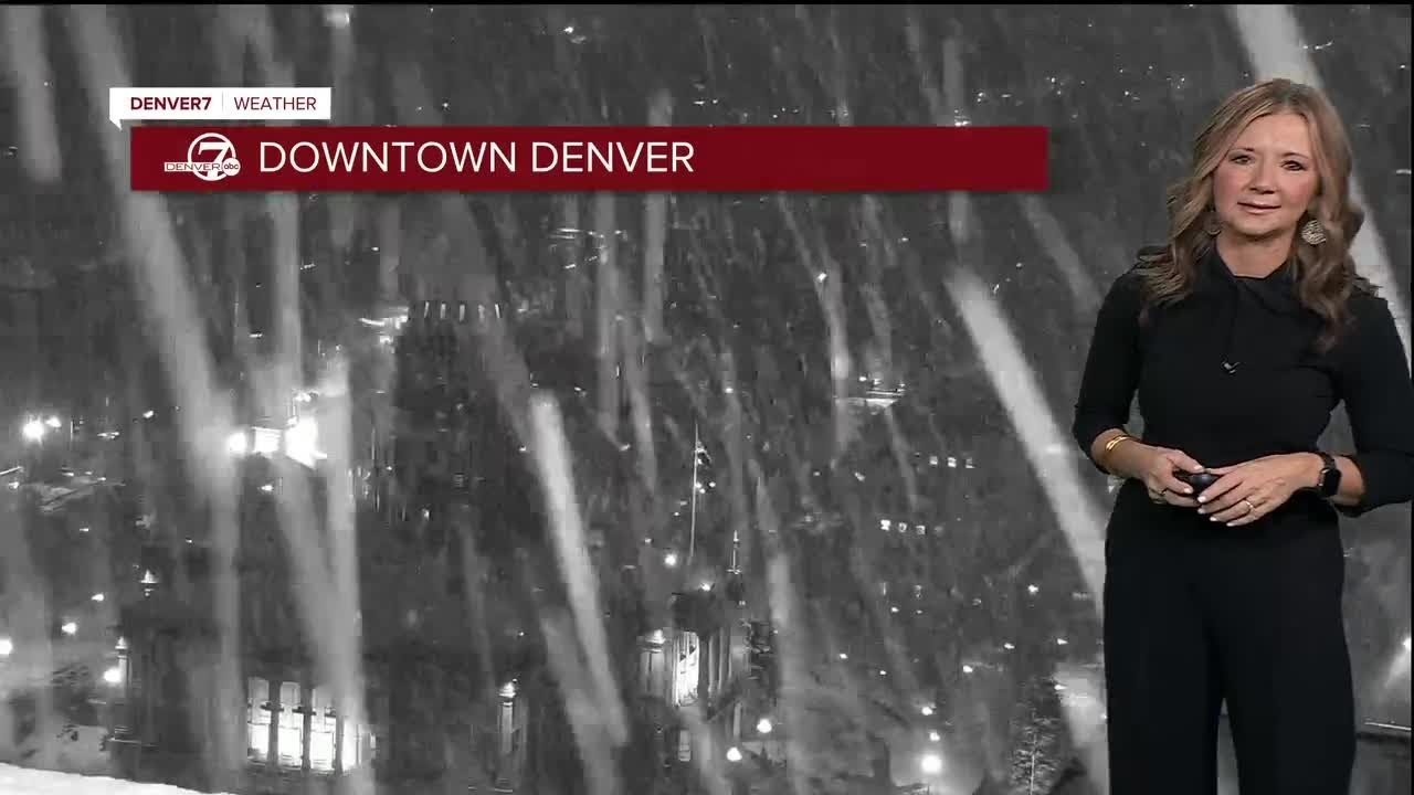 Denver weather: Heaviest snow during AM commute