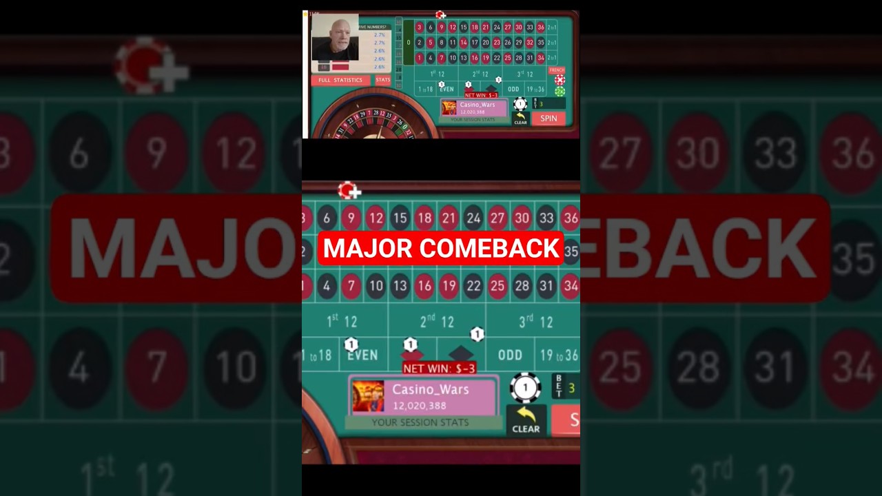 ROULETTE STRATEGY: European Roulette $3 Flat Bet | $99 Bankroll | Long Video in Comments