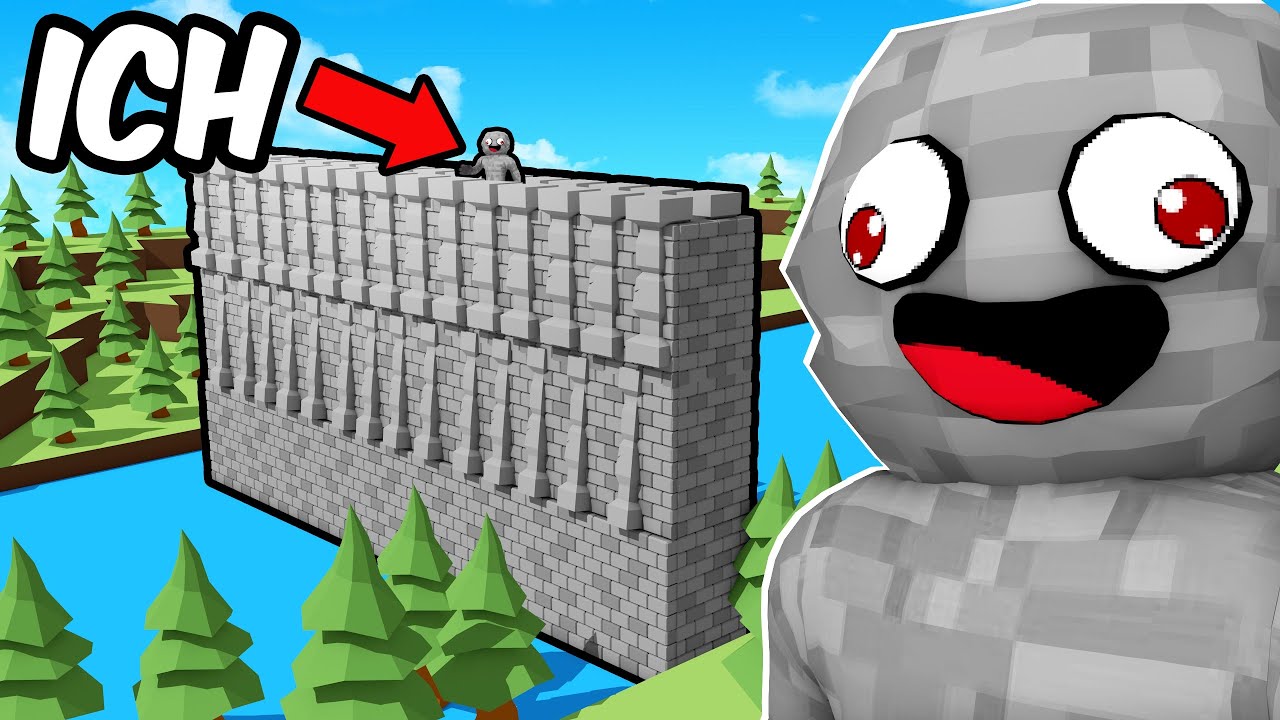 Ich BAUE die GRÖßTE BURG in Bau ein Boot - Roblox [Deutsch/HD]