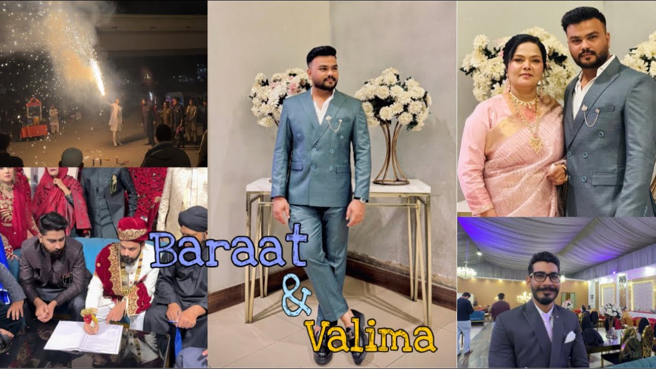 BARAAT & VALIMA ♥️ || VLOGING PHIR SAY START 😂 || MERA COAT KHARAB HOGAYA 😢 #vlog #youtube #content 