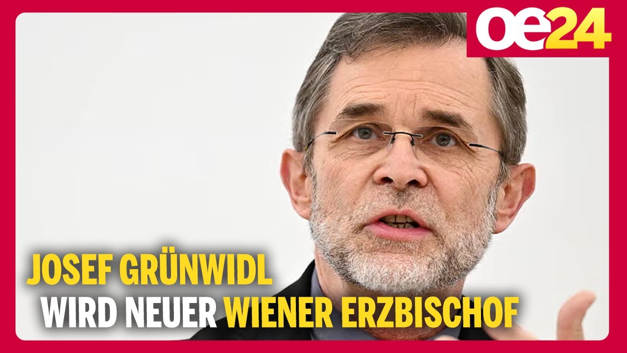 Josef Grünwidl wird neuer Wiener Erzbischof
