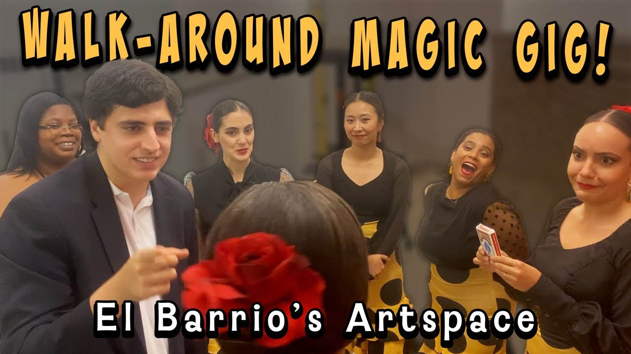 Walk-Around Magic Gig! | Daniel Borkow Magic