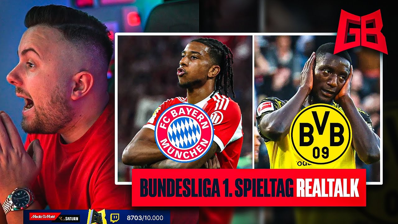 BAYERN = MEISTERSCHAFT ✅😂 DORTMUND... 😬 XXL BUNDESLIGA Talk 😱 GamerBrother StreamHighlights 