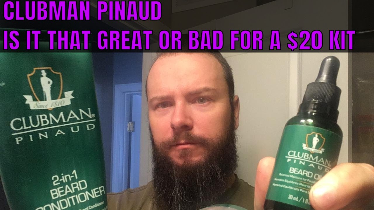 CLUBMAN PINAUD • $20 Wal-Mart Beard Kit Review • #ThatBeardedMechanic