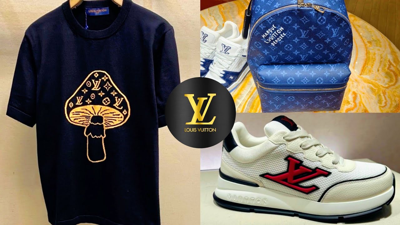 what's NEW at men's LV ? 🍄 LV INTRASIA CREWNECK 🍄 LV DISCOVERY BACKPACK 🍄 LV CLASSIC SNEAKER