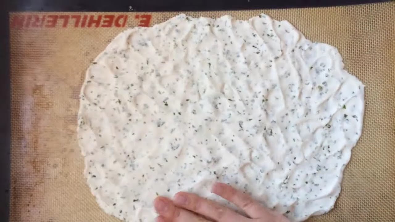 Step by Step Cassava Flour Crust