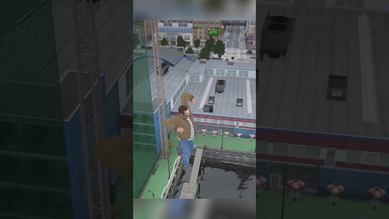 Niko flies and checks #gta #gtaiv #gta4