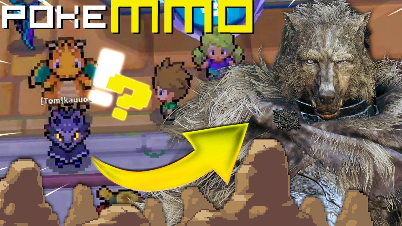 Мы встретили ВОЛКА в PokeMMO??
