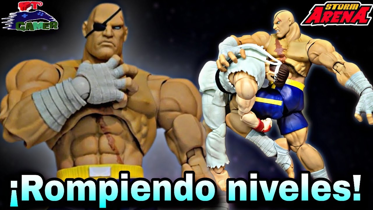 Sagat Storm Arena Street Fighter Alpha Unboxing + Review 