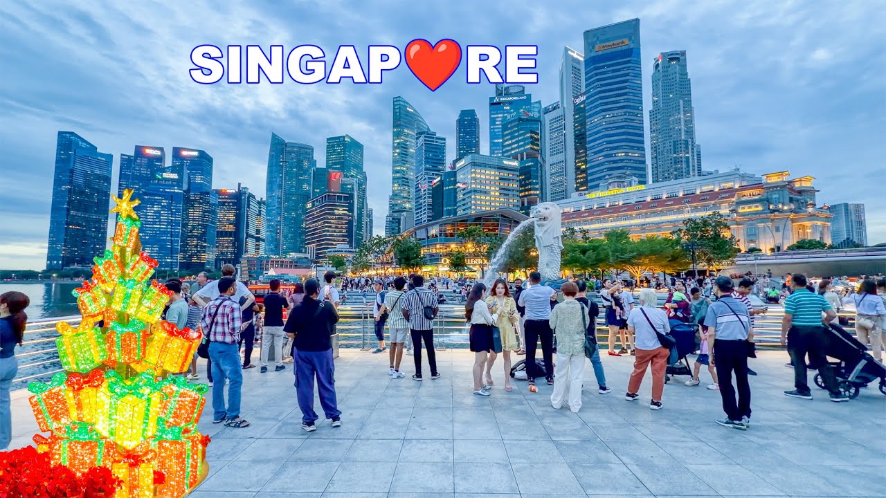 🎄 Singapore Christmas Holidays 2025 | A Tour in Magical Tropical Wonderland🇸🇬❤️❤️❤️