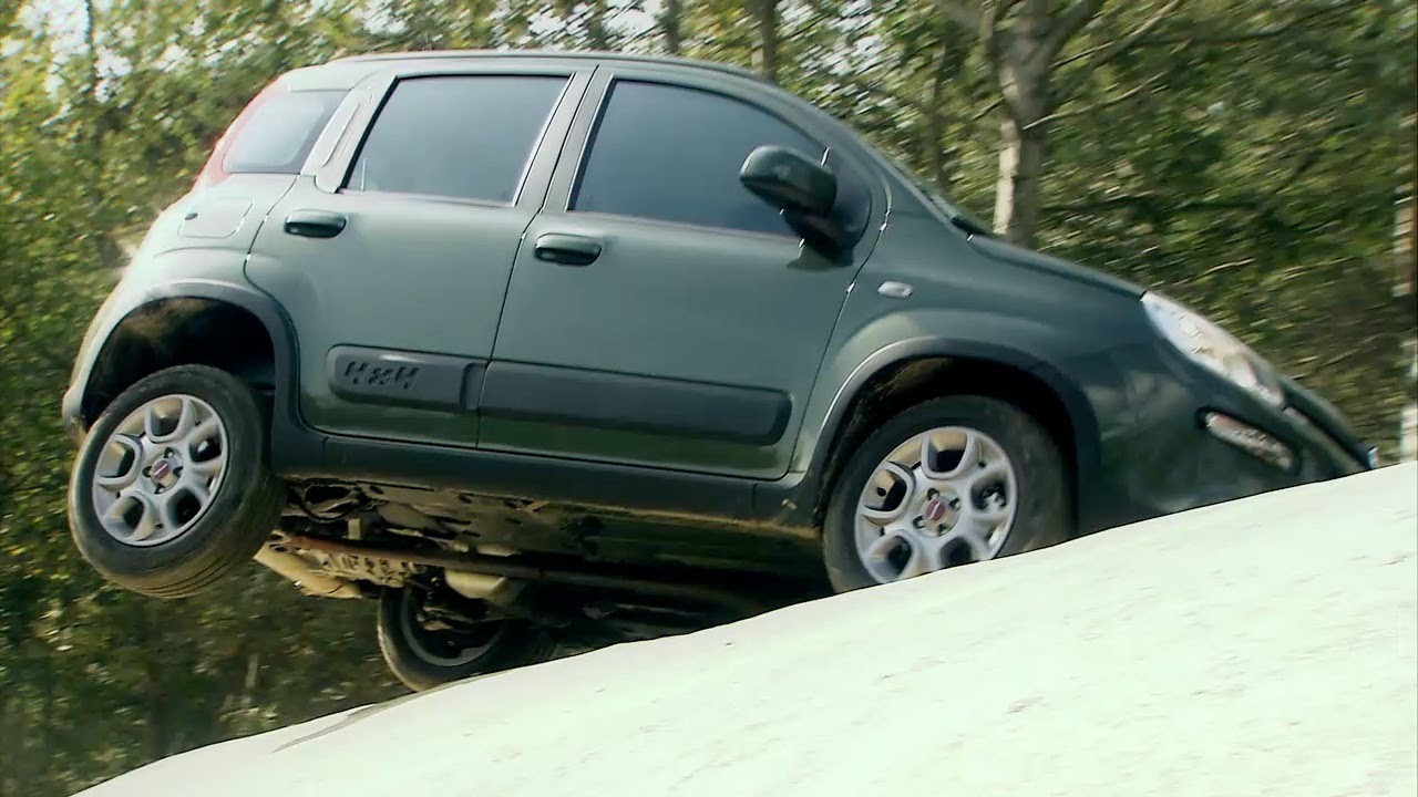 Fiat Panda 4X4 - Off-Road Test Drive [No Talking]