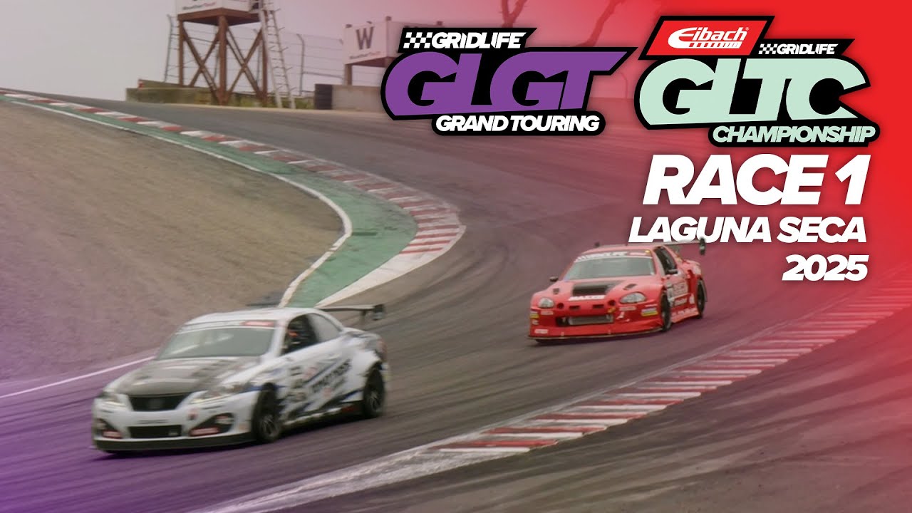 GRIDLIFE GT / Eibach GLTC | Race 1 | 2025 - Laguna Seca