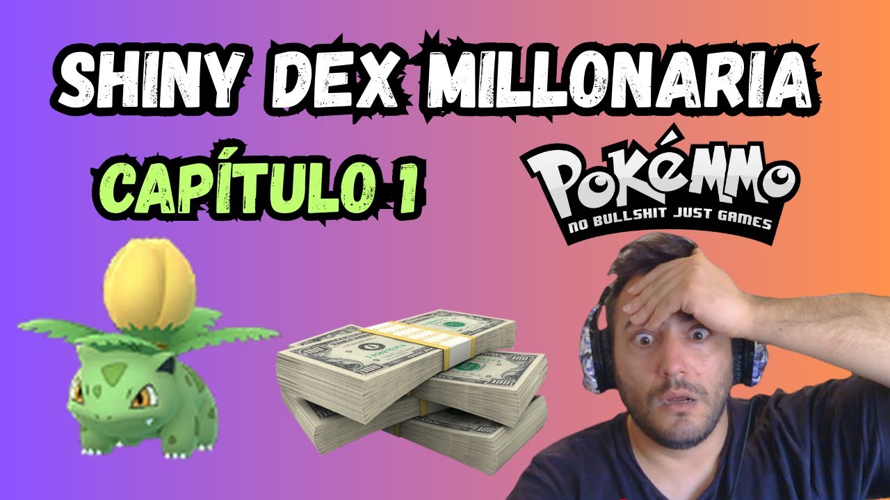 Completa la Shinydex en PokeMMO 💎 Cap.1: Bulbasaur Shiny + Dinero fácil