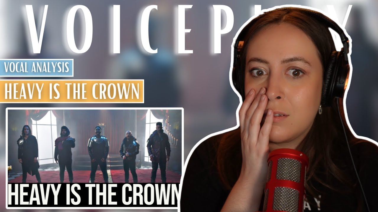 VOICEPLAY: Heavy Is the Crown при участии J.None | Реакция (и анализ) педагога по вокалу | Дженни...