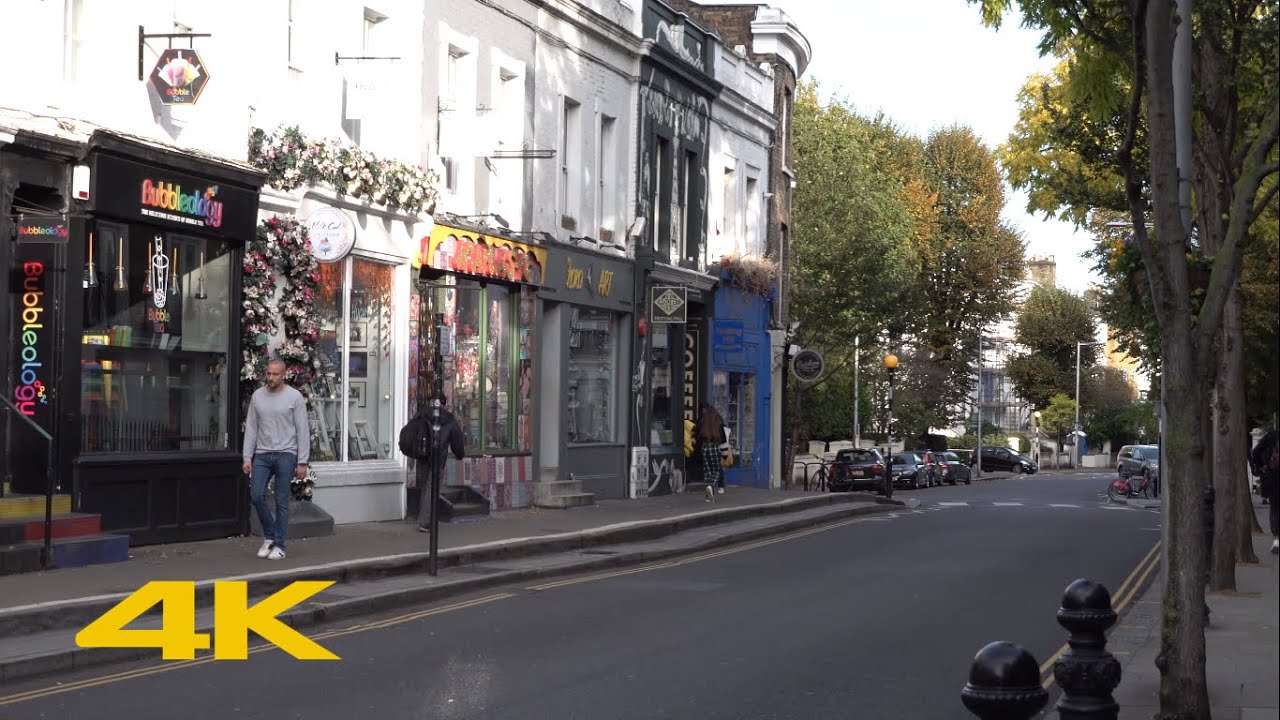 London Walk: Notting Hill【4K】