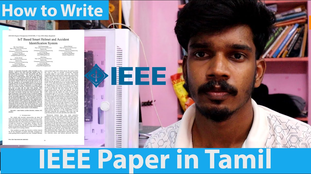 How to write a IEEE paper with Base paper in Tamil Part 2